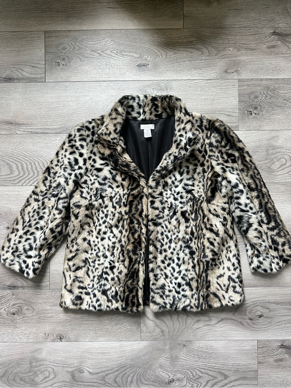 Chico's Faux Fur Coat